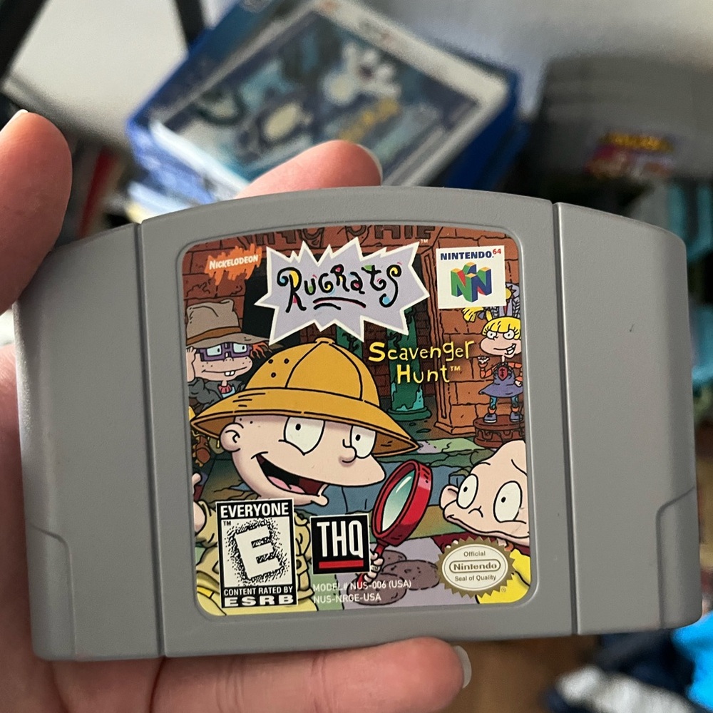 Rugrats Scavenger Hunt Nintendo 64 Game
